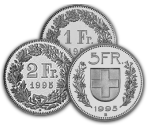 1, 2, 5 Svájci Frank